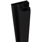 135 Degrees corner post semi frameless pool fence post, Aluminium, 5800mm long, - Image 2