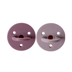 2 Pack Pacifier - Mauvewood + Rose