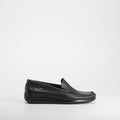 Mocasín confort piel ligero negro COMFEET