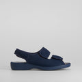 Sandalia cómoda  lona velcros COMFEET
