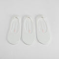 Pack 3x pikis blancos deportivos mujer