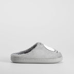 Zapatilla casa ojos bordados gris OLYNE