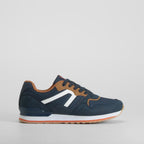 Zapatilla casual retro azul marino NYC