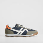 Sneaker retro azul NYC