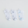 Pack 3x calcetines tobilleros blancos MKL