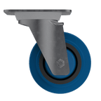 4in TCH Blue Swivel Caster and Brake Kit