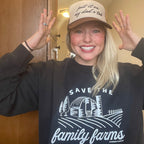 Put it on my Dads Tab trucker cap