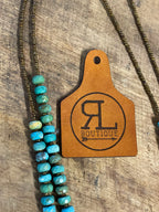 Reno magnesite Turquoise necklace