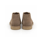 Taupe Two-Eyelet Chukka Boots
