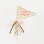 Style 6: BOW Pink Black With Silver Stars