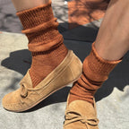 Airy Puffin Socks