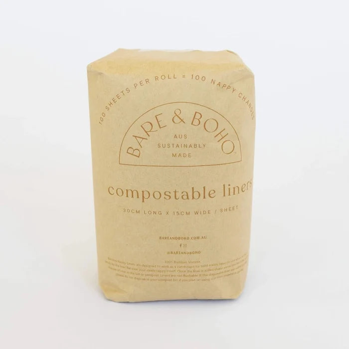 Go-For-Zero-Australia-Bare-And-Boho-Australia-Compostable-Nappy-Liners-100-Pack