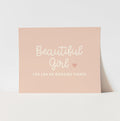 Beautiful Girl You Can do Amazing Things Art Print
