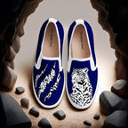 Bleached Tiger Slipons - The Quirky Naari