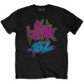 BLINK-182 - NEON LOGO - T-Shirt Black