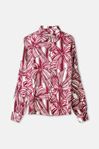 POM Amsterdam Blouses BLOUSE - Mila Ribbon Red