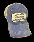 Boss Mom Denim Ball cap