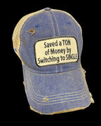 Boss Mom Denim Ball cap