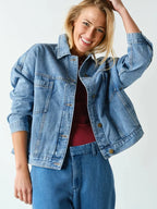 Boxy Denim Trucker Jacket
