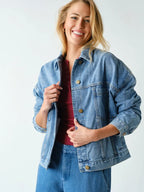Boxy Denim Trucker Jacket