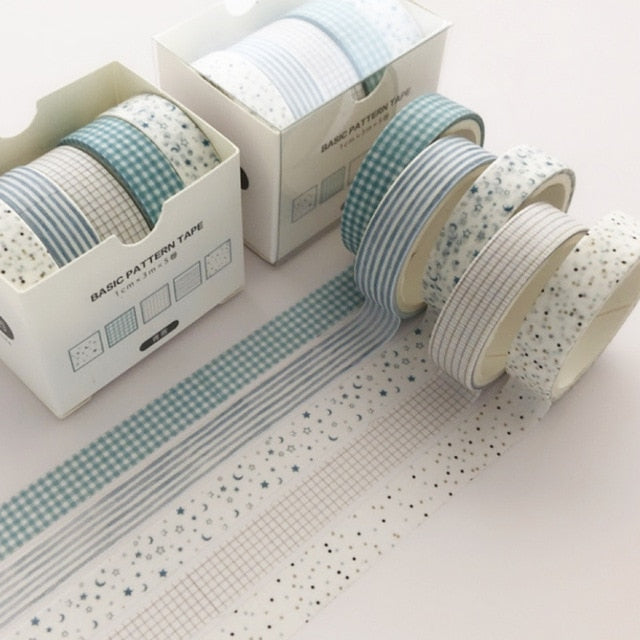 Bright Nature Washi Tape Sets - Deluxe Edition