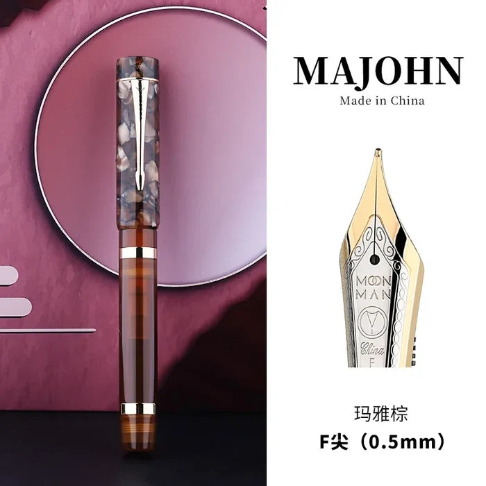 Brown  (MAJOHN Nib) / only 1 pen