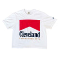 Cleveland Reds - Women's Boxy Crop Crew T-Shirt