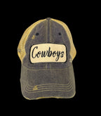 Cowboys Washed Blue Cap
