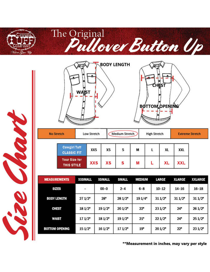 Cowgirl Tuff Orange Shimmer & Paisley Pullover Shirt