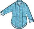 Crinkle Cotton Boardwalk Tunic - 40520 - Size S