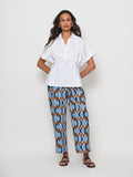 Cropped Cotton Pants