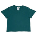 Cropped Ojai Tee in Deep Teal