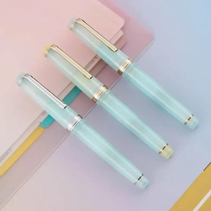 CrystalGlide Fountain Pens - Original Kawaii Pen