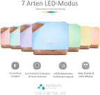 Cube Light Wood Essential Oil Diffuser - Asakuki