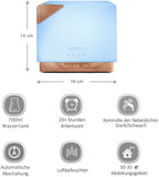 Cube Light Wood Essential Oil Diffuser - Asakuki