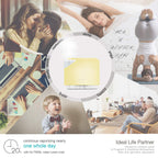 Cube White Wood Essential Oil Diffuser - Asakuki