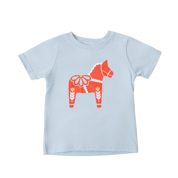 Dala Horse Kid T-Shirt