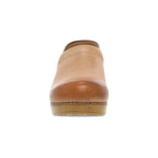Dansko Professional Clog in Honey Distressed Leather