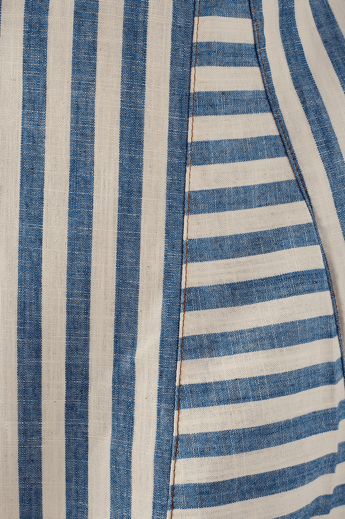 Denim Stripe Twill Pants_6