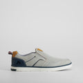 Deportiva lona slip on gris SENDA ROAD
