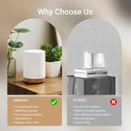 Dew Plus Light Wood Essential Oil Diffuser