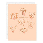 Dog Kisses Birthday Card | Seedlings