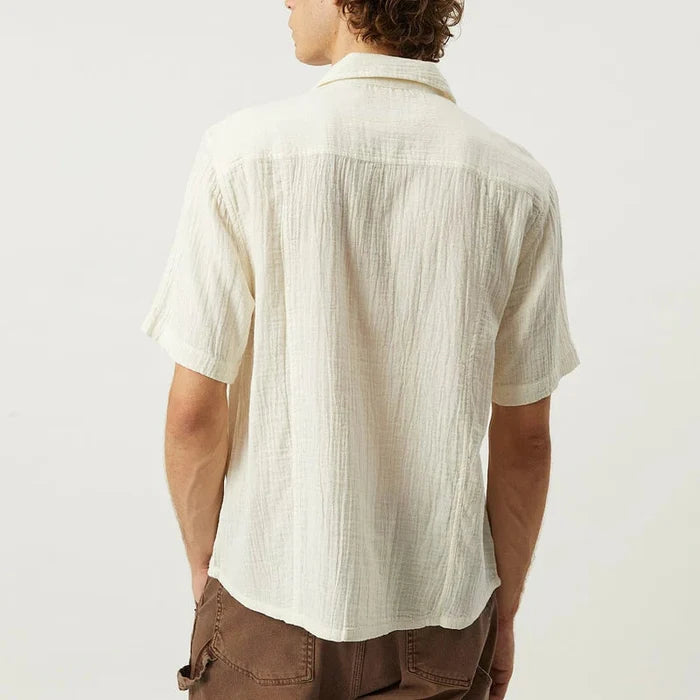 Double Cloth Shirt in Natural