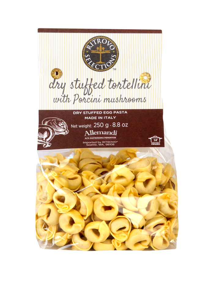 Dry Stuffed Tortellini with Porcini Mushrooms - 8.8 oz