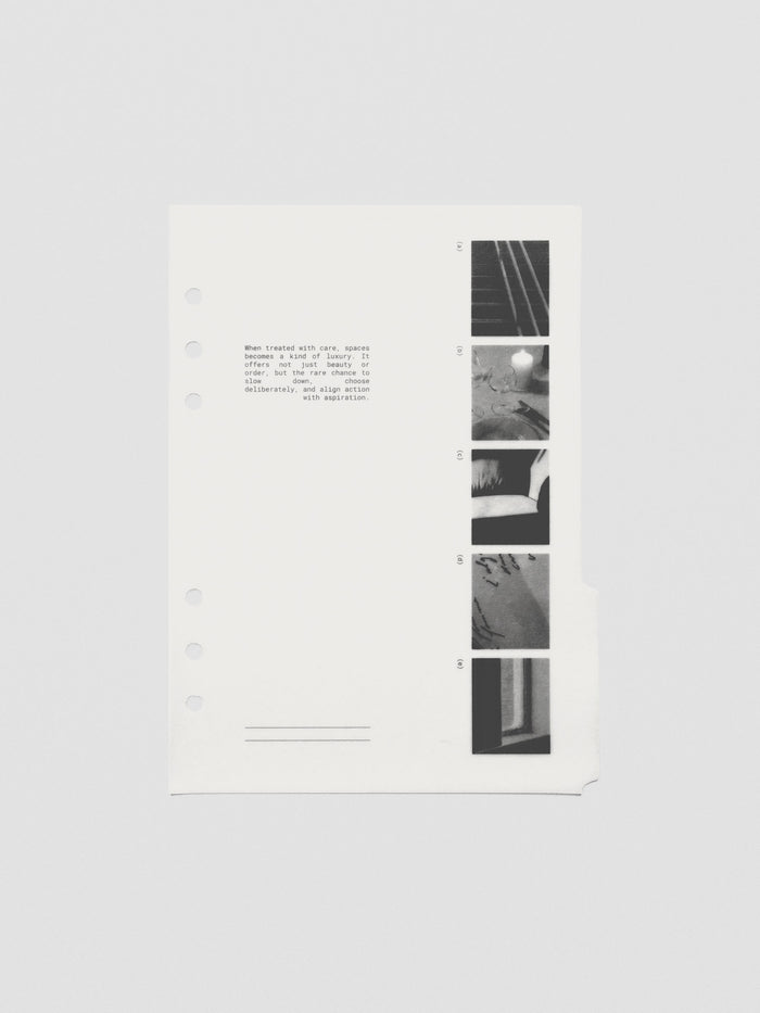 A5 Editorial Vellum Dividers Vol. 2 displayed in an open planner with layered inserts.