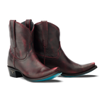 Emma Jane Bootie - Black Cherry