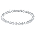 Enewton Classic Sterling Grateful Pattern 4mm Bead Bracelet