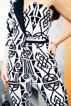 Fabrosanz: Nguni Print Slim Pants