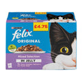 Felix Original Mixed Selection In Jelly Wet Cat Food 85g x 12 Pack