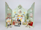 Festive Dutch Gable Advent Calendar by Polly Fern | Art Angels